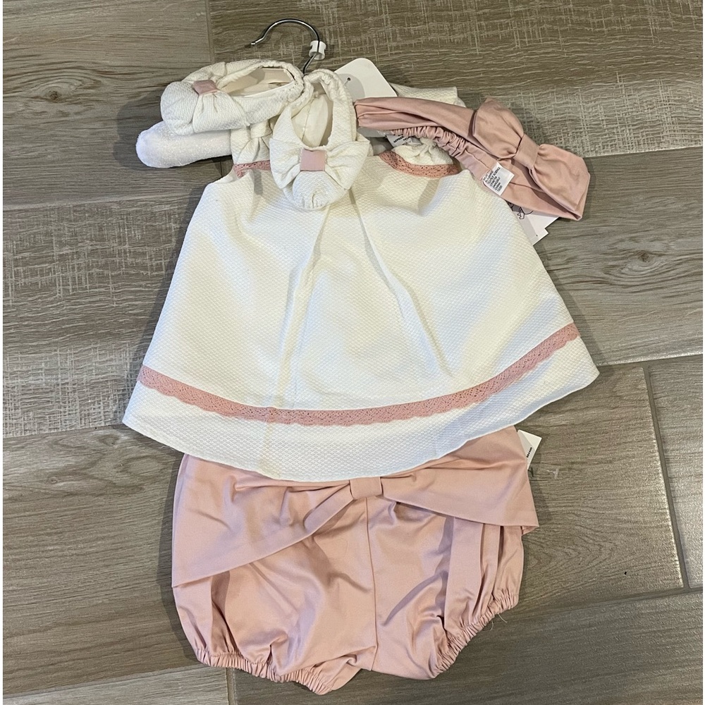 NWT, 6 month, 4 piece, dressy outfit